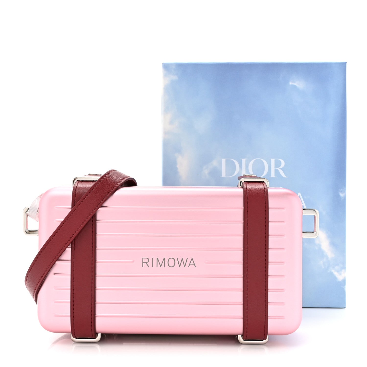 Christian Dior X RIMOWA Aluminum Personal Clutch On Strap Rose 12 of 12