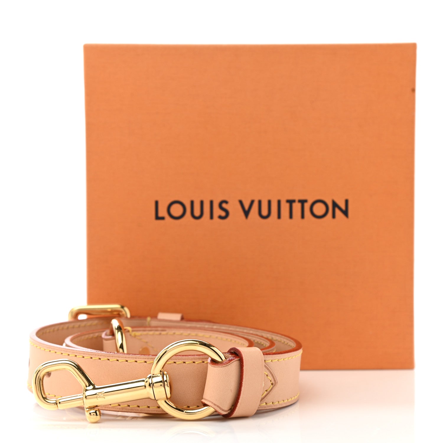 Louis Vuitton Vachetta 25mm Adjustable Shoulder Strap VVN 6 of 6
