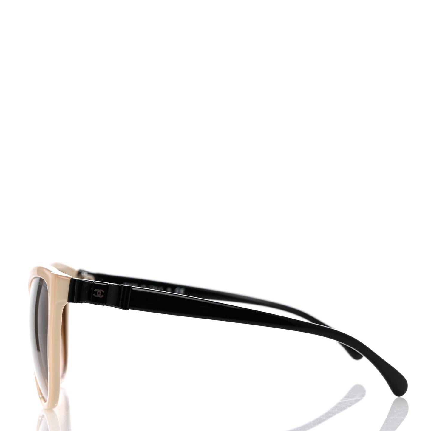 Butterfly Charms Sunglasses 5281-Q Beige Black