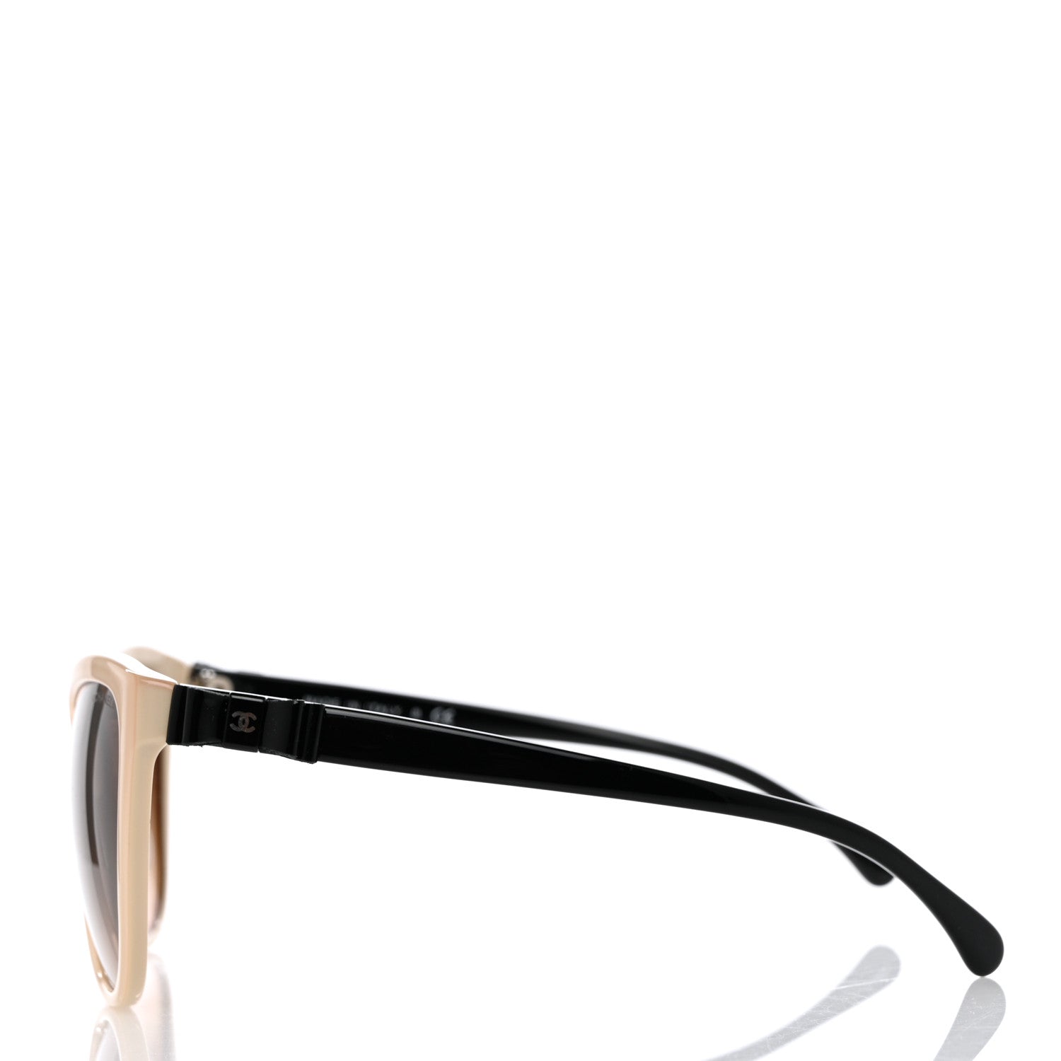 Chanel Butterfly Charms Sunglasses 5281-Q Beige Black 3 of 8