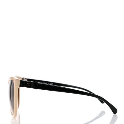 Chanel Butterfly Charms Sunglasses 5281-Q Beige Black 3 of 8