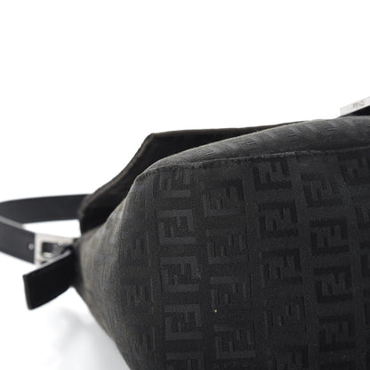 Fendi Zucchino Forever Mama Baguette Black 9 of 14