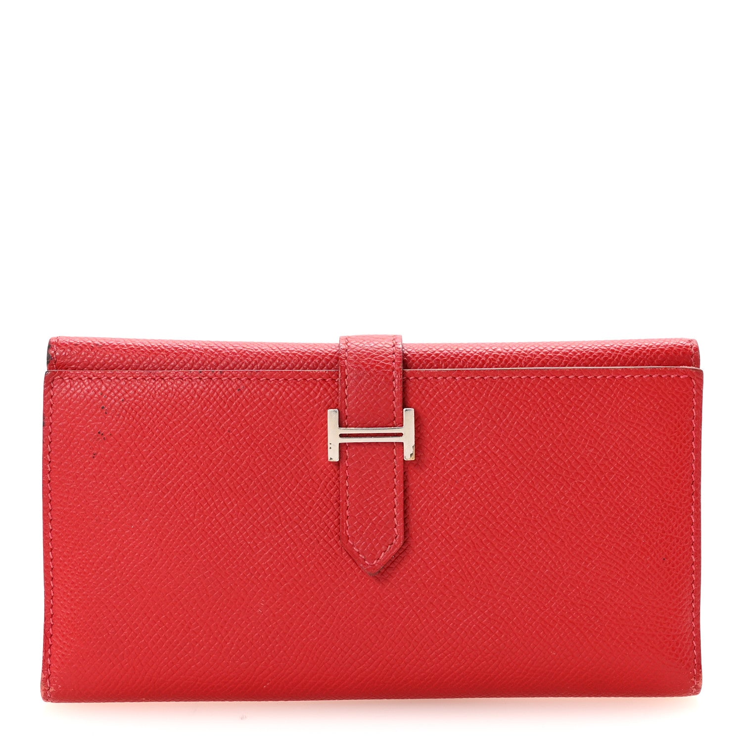 Hermes Epsom Bearn Gusset Wallet Rouge Casaque 1789895 – FASHIONPHILE