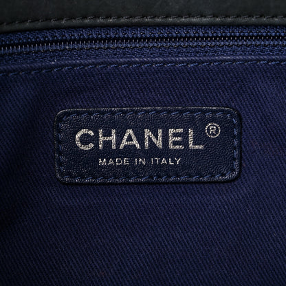 Chanel Iridescent Calfskin Quilted Small New Bubble Flap Anthracite 5 of 21