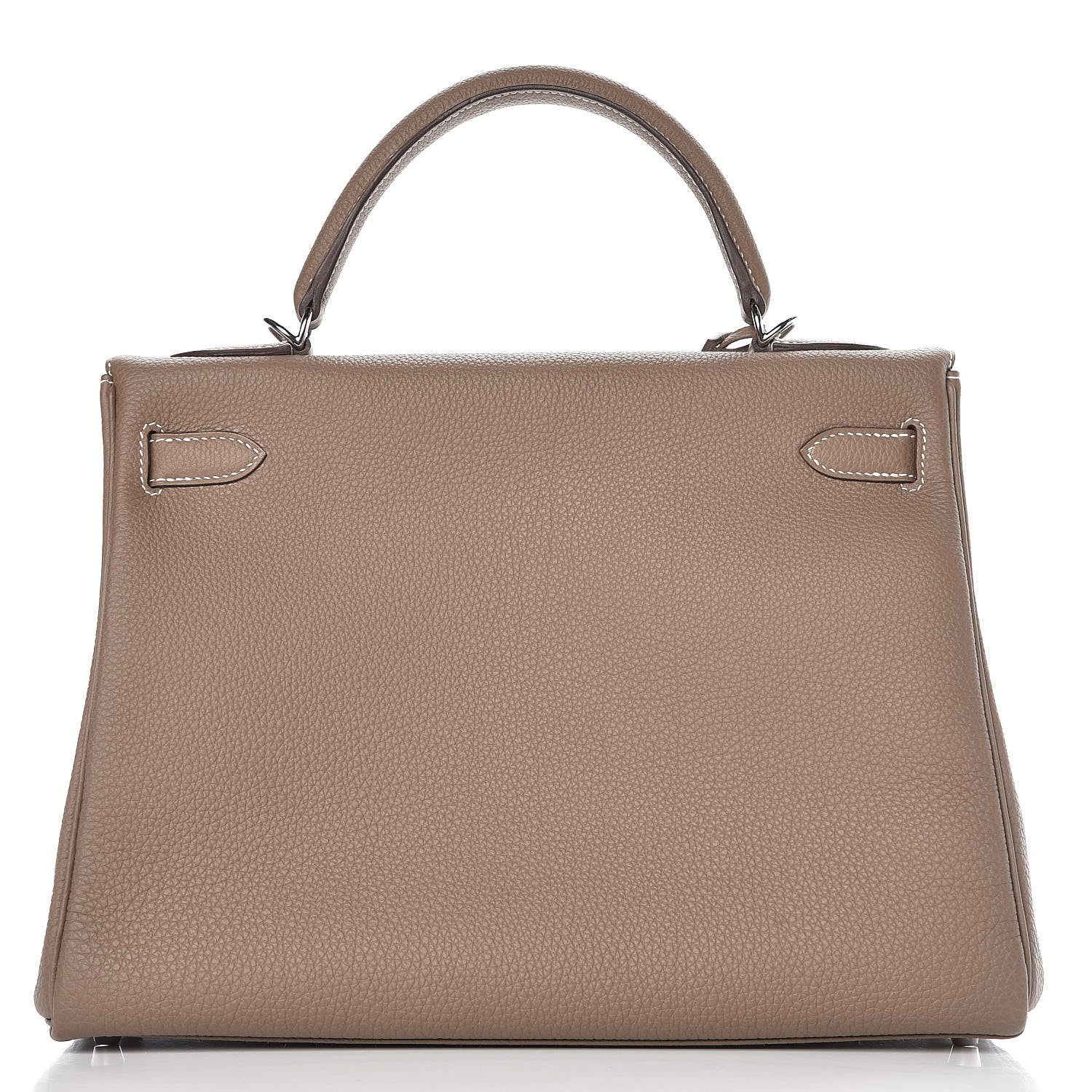 Hermes Togo Kelly Retourne 32 Etoupe 5 of 34