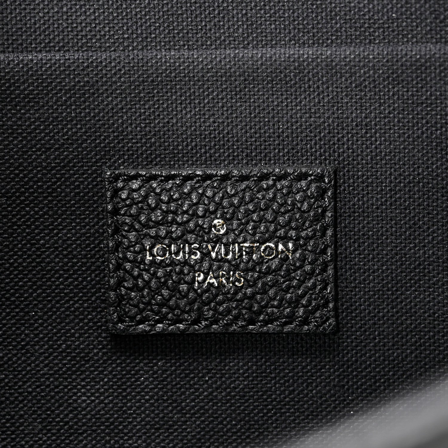 Louis Vuitton Empreinte Pochette Felicie Chain Wallet Black 6 of 15