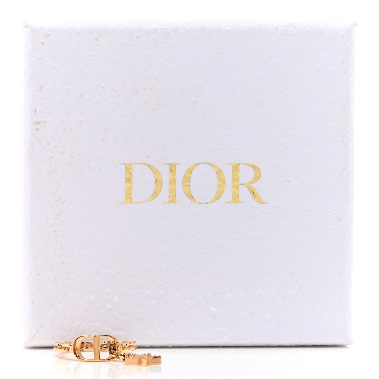 Metal Crystal Star CD Ring M Gold