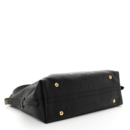 Louis Vuitton Empreinte Monogram Giant CarryAll MM Black 5 of 10