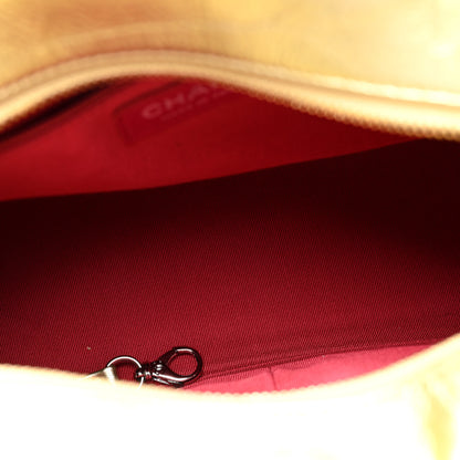 Chanel Metallic Aged Calfskin Quilted Medium Gabrielle Gold 5 of 10