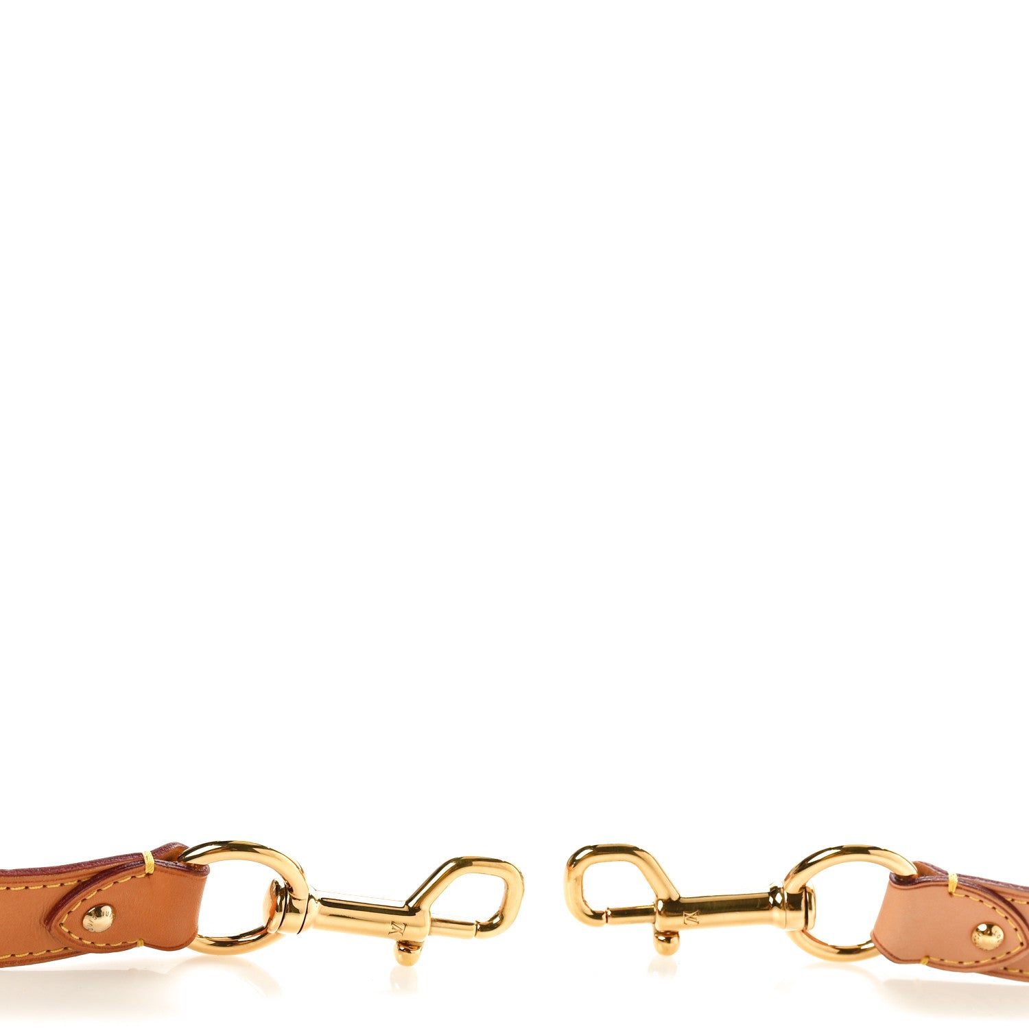Louis Vuitton Vachetta 25mm Adjustable Shoulder Strap VVN 3 of 5