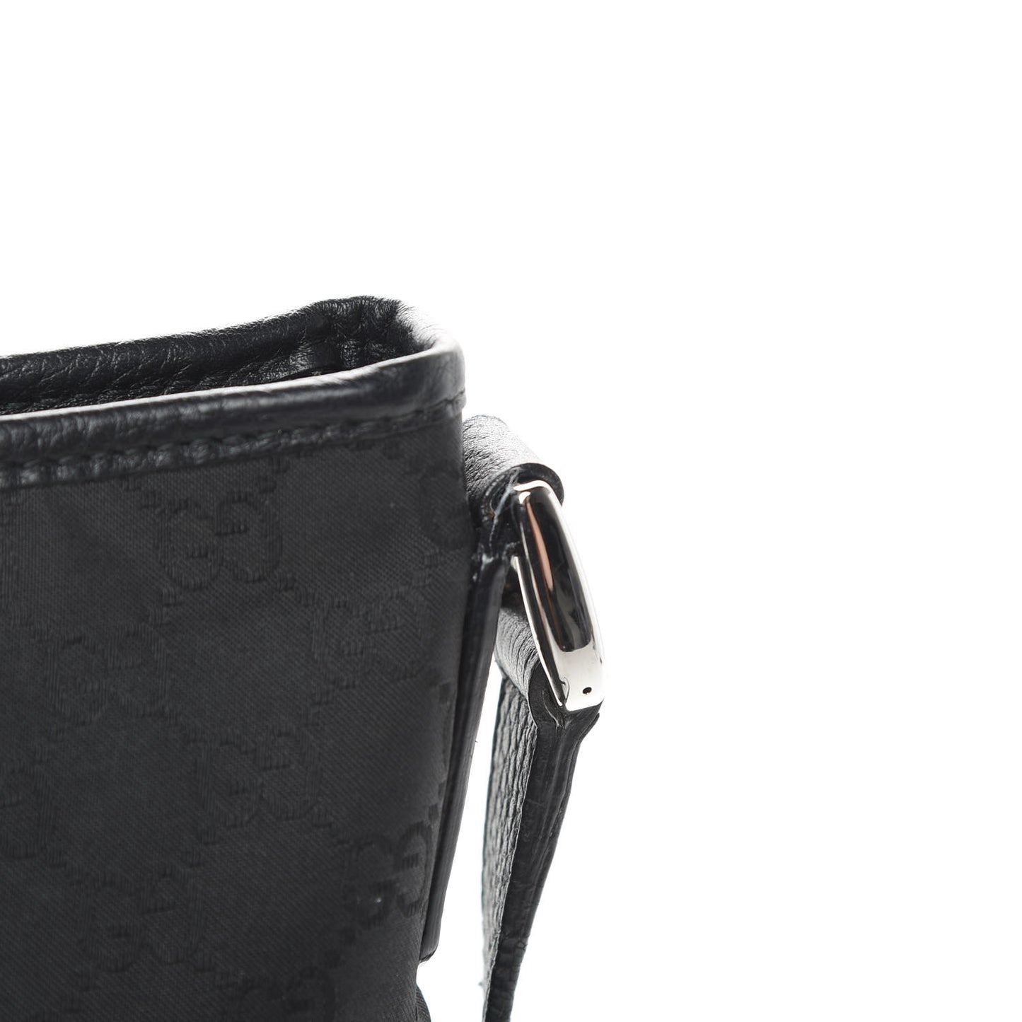 Monogram Abbey Messenger Bag Black