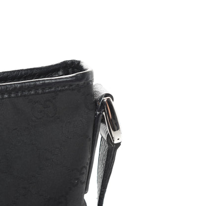 Gucci Monogram Abbey Messenger Bag Black 12 of 13
