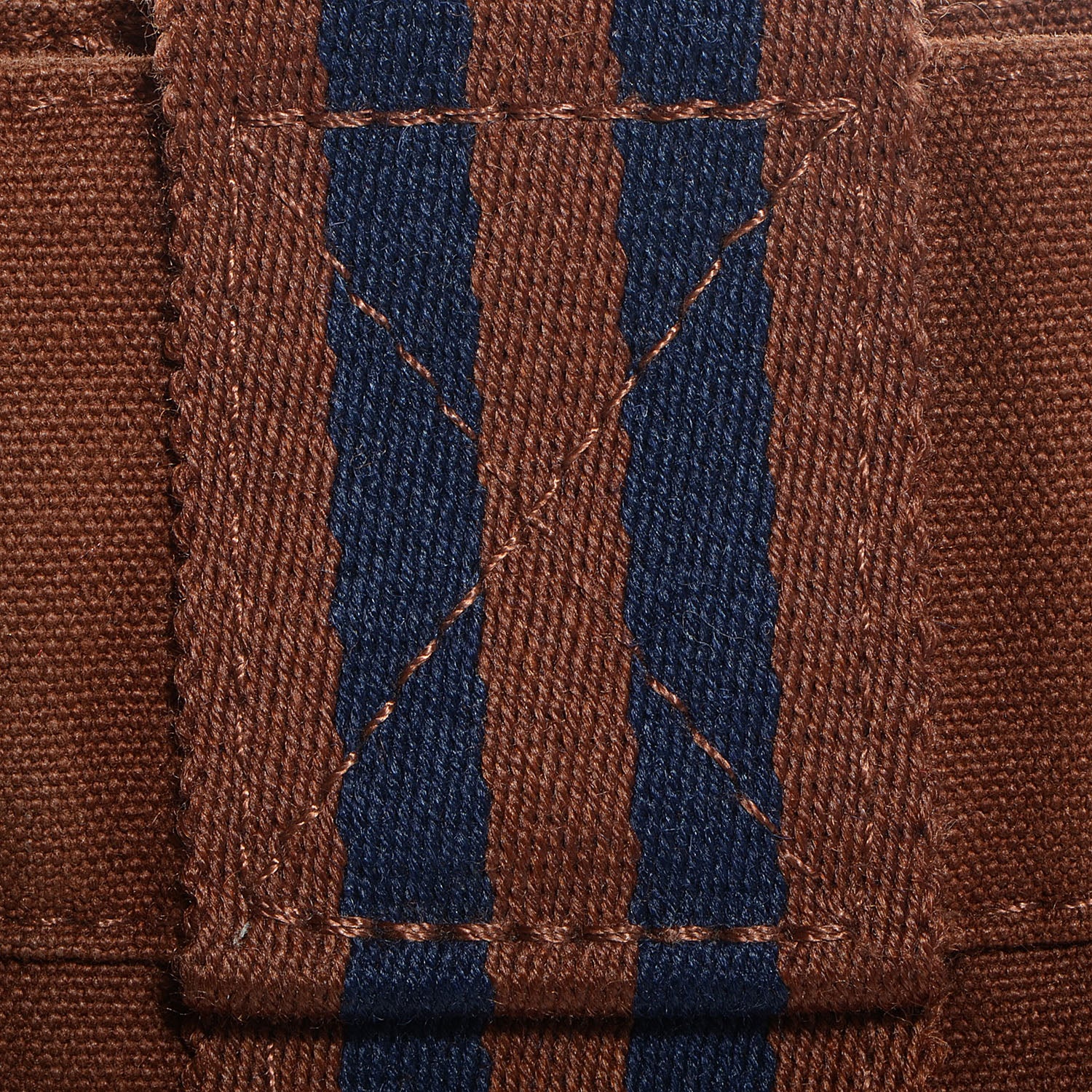 Hermes Cotton Canvas Fourre Tout PM Tote Brown 10 of 10