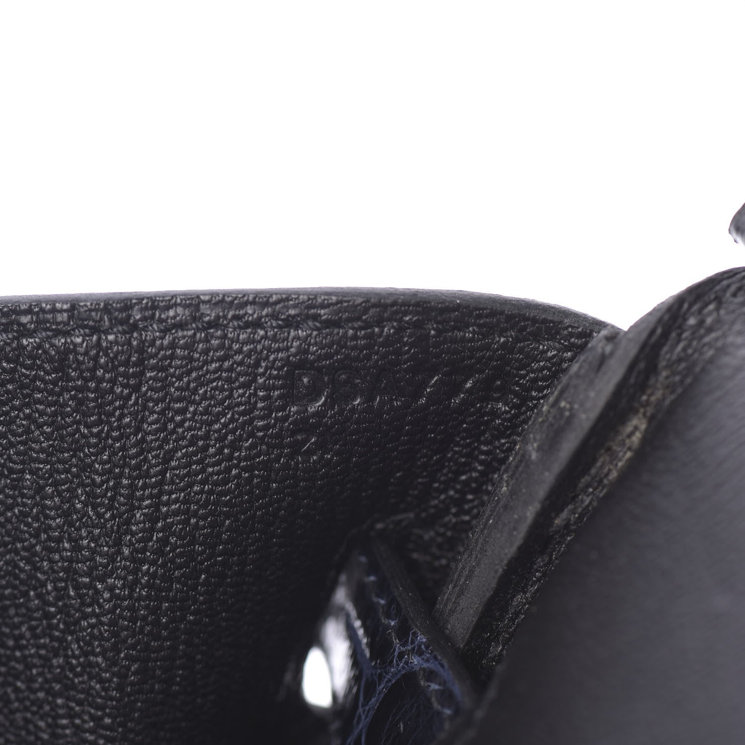 Hermes Taurillon Novillo Shiny Niloticus Crocodile Birkin Touch 30 Black Bleu Marine 9 of 38