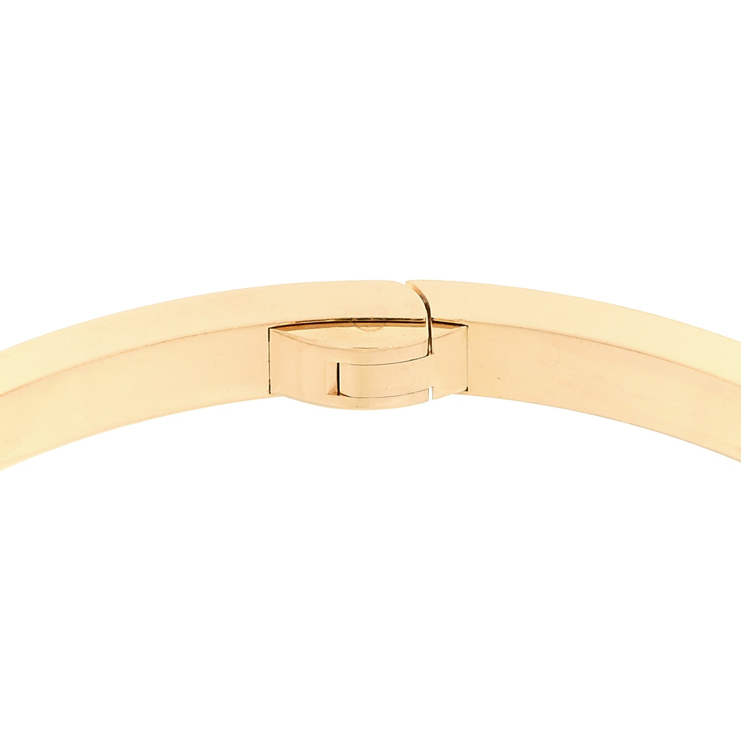18K Yellow Gold 6 Diamond Small LOVE Bracelet 18
