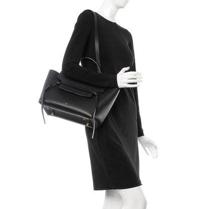 Celine Grained Calfskin Mini Belt Bag Black 2 of 11