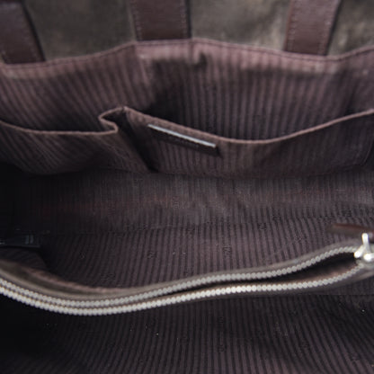 Fendi Vitello Elite Regular 2Jours Tote Caffe Noir 9 of 14