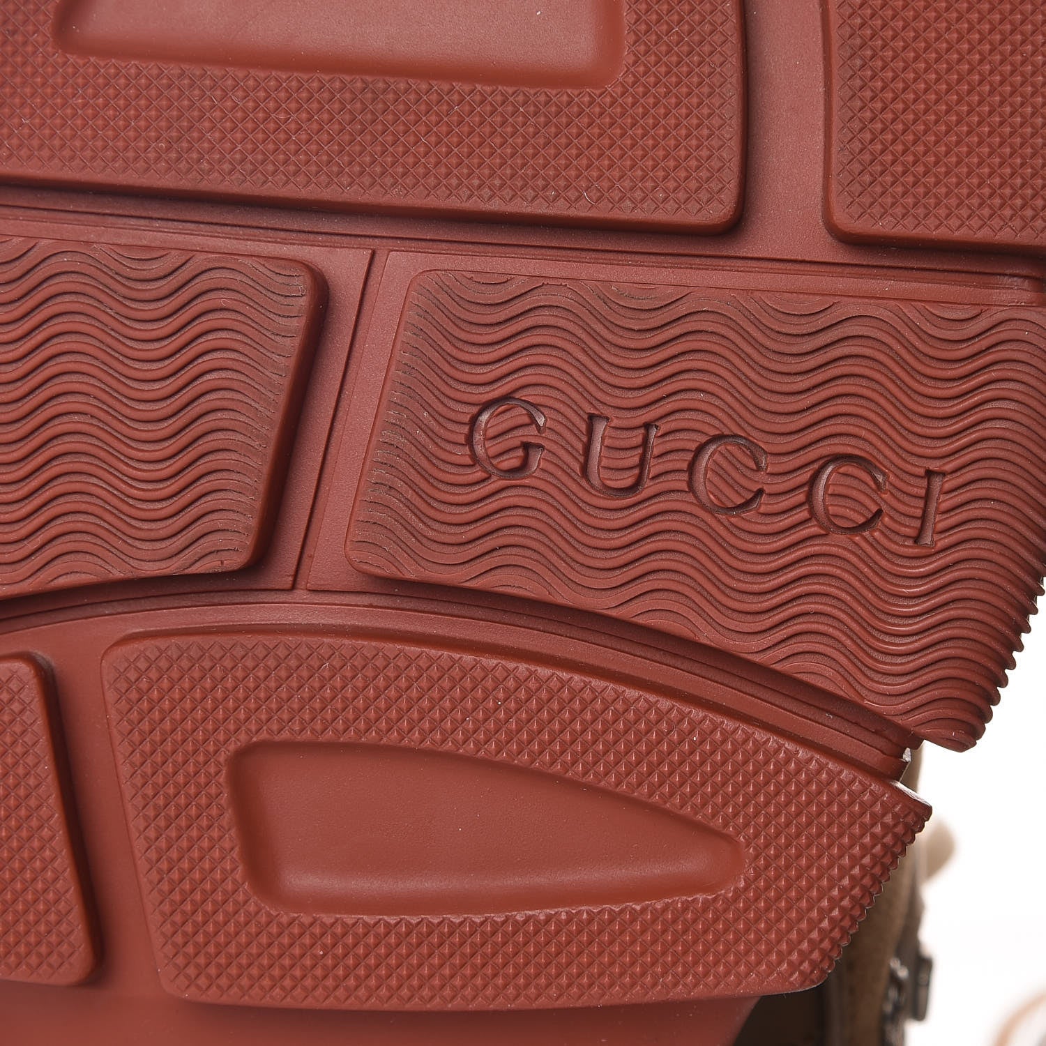Gucci X SEGA Calfskin Suede Technical Canvas Womens Flashtrek High-Top Sneakers 40 Ardesia Cerise 8 of 9