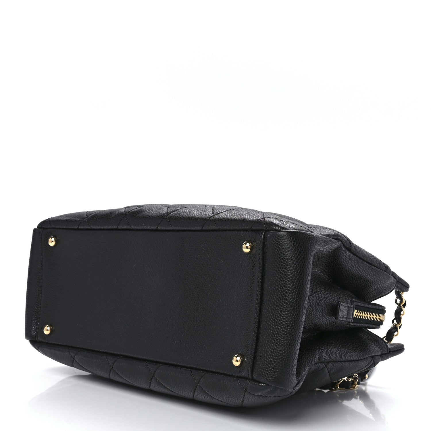 Chanel Caviar Quilted Timeless CC Soft Tote Black 9 of 11