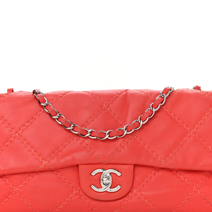Chanel Calfskin Ultimate Stitch Flap Red 8 of 13