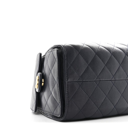 Chanel Caviar Quilted Small Chanel 25 Handbag Dark Navy 9 of 11