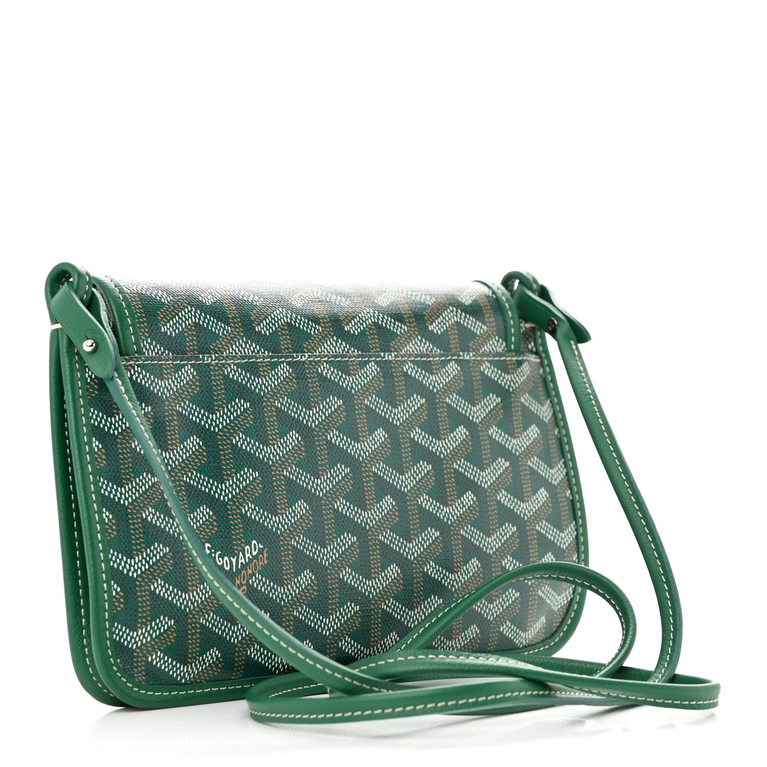 Goyard Goyardine Plumet Wallet Clutch Green 3 of 13