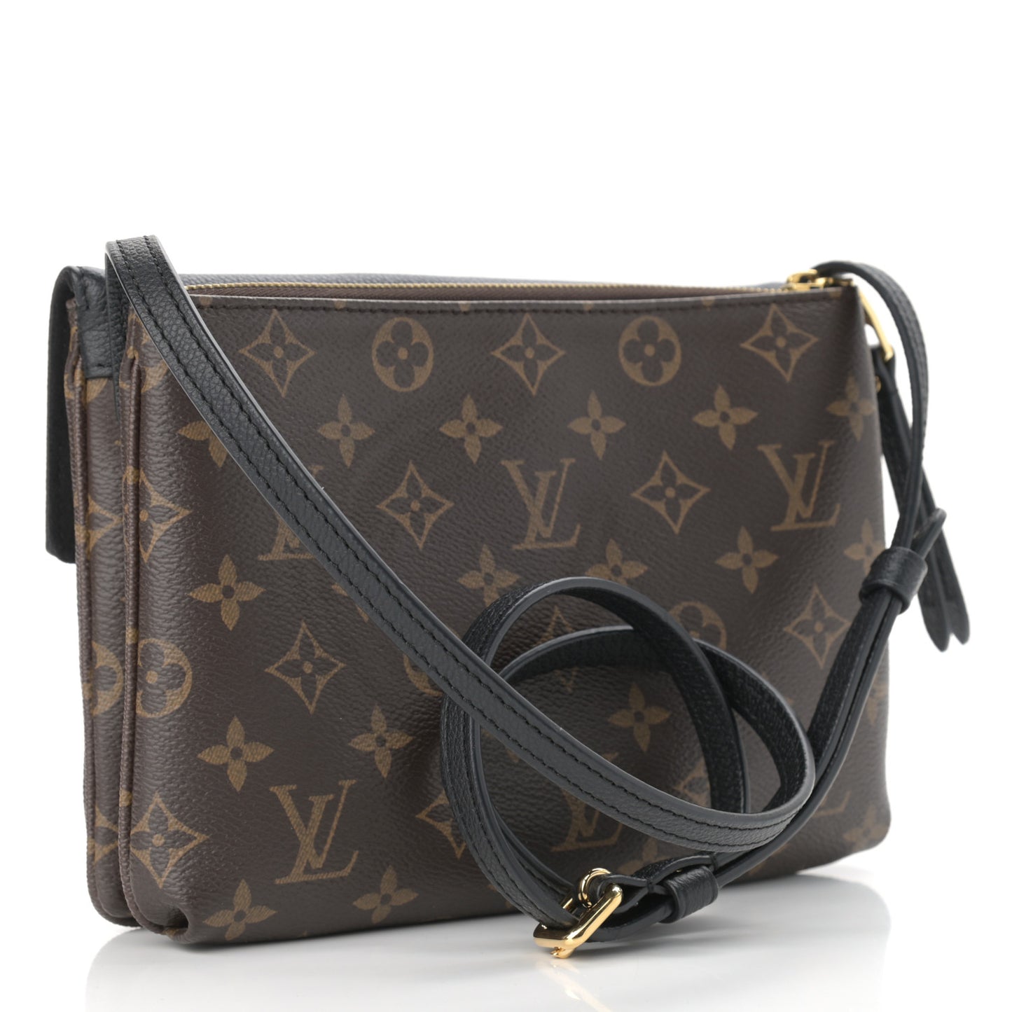 Monogram Twice Pochette Black
