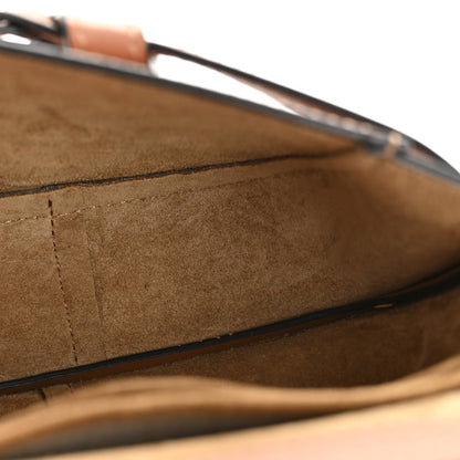 Loewe Calfskin Jacquard Mini Gate Dual Bag Tan 5 of 13