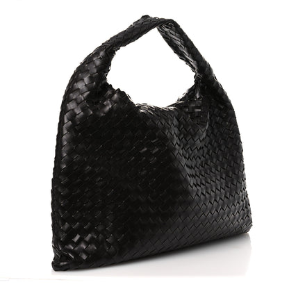 Bottega Veneta Calfskin Intrecciato Large Hop Ebano 3 of 10