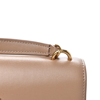 Saint Laurent Calfskin Monogram Sunset Chain Wallet Dark Beige 7 of 10