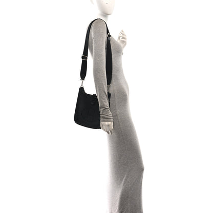 Hermes Taurillon Clemence Evelyne 23 Poche III Black 2 of 11