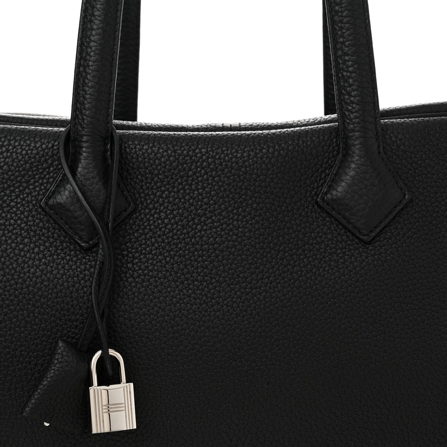Hermes Taurillon Clemence Victoria II 35 Black 8 of 16