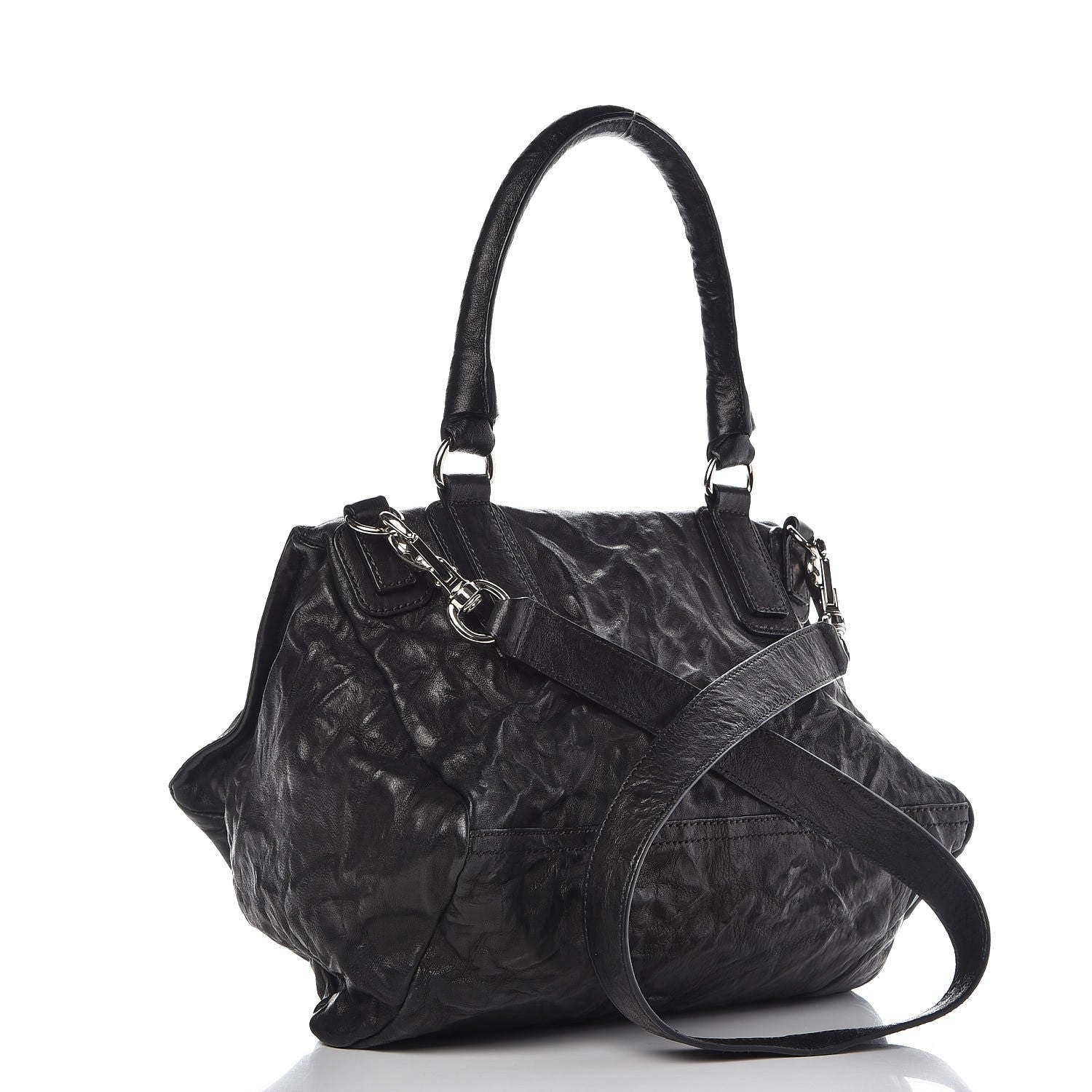 Givenchy Tumbled Sheepskin Medium Pandora Black 4 of 12