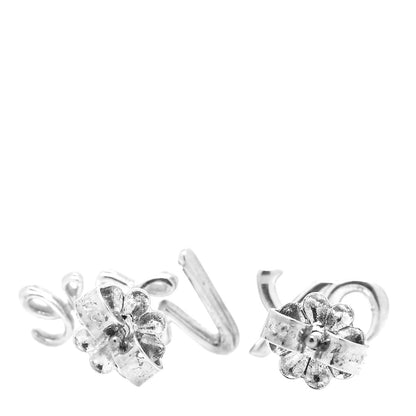 Tiffany Sterling Silver Paloma's Graffiti Love & Kisses Earrings 3 of 5