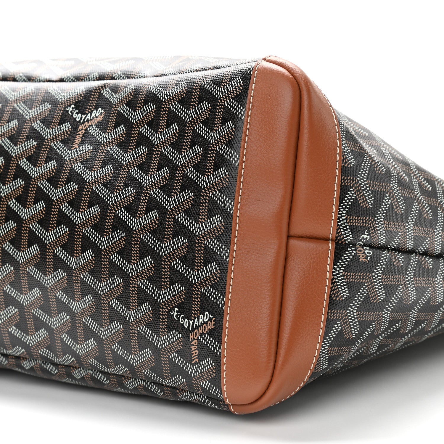 Goyard Goyardine Artois MM Black Gold 6 of 9