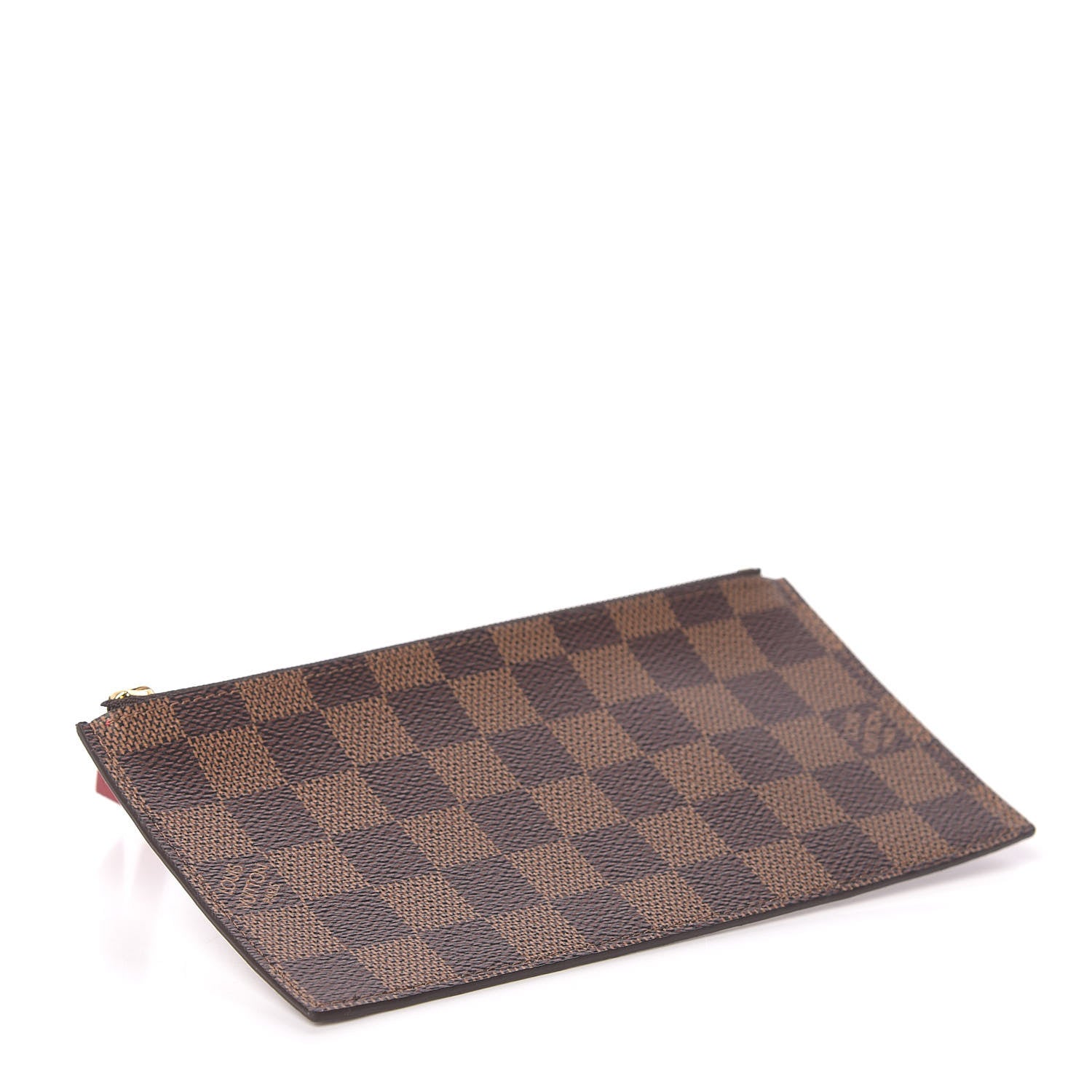 Louis Vuitton Damier Ebene Felicie Chain Wallet Zippered Insert 4 of 6