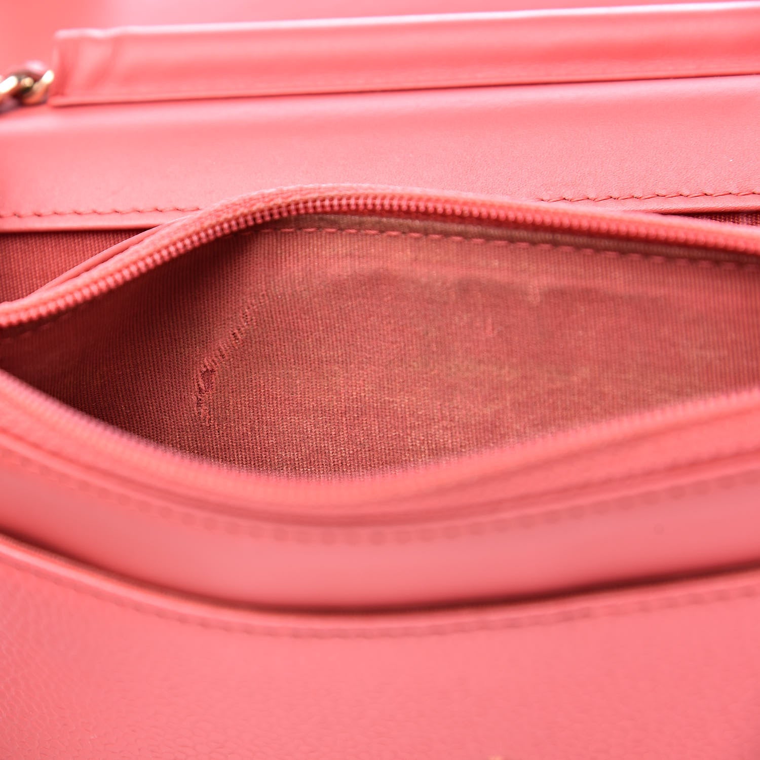 Chanel Caviar Timeless CC Wallet On Chain WOC Pink 17 of 19