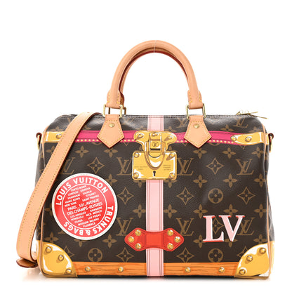 Louis Vuitton Monogram Summer Trunks Speedy Bandouliere 30 1 of 11