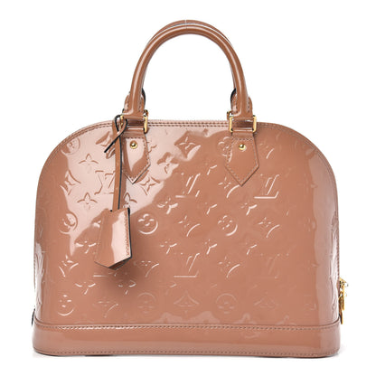 Louis Vuitton Vernis Alma PM Rose Velours 1 of 10
