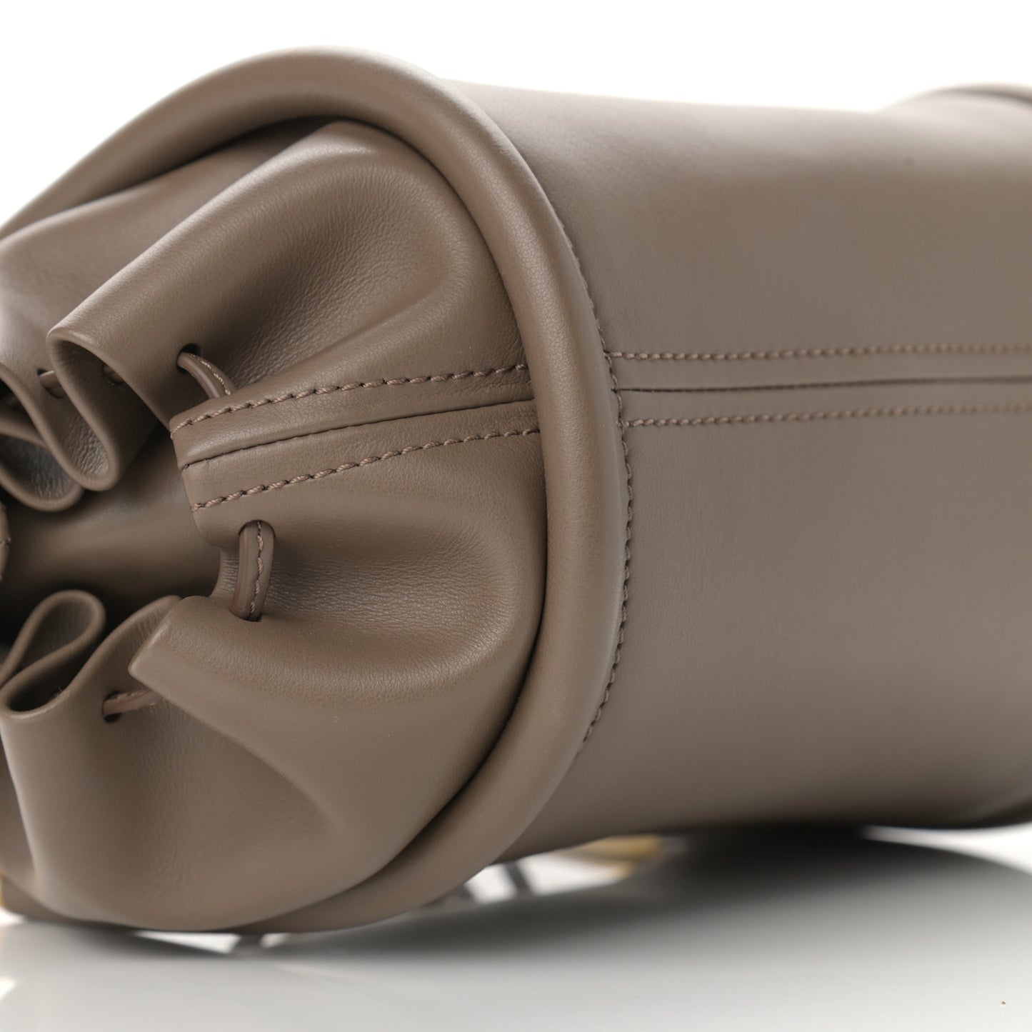 Small Grain Calfskin Hailey Bag Motty Grey