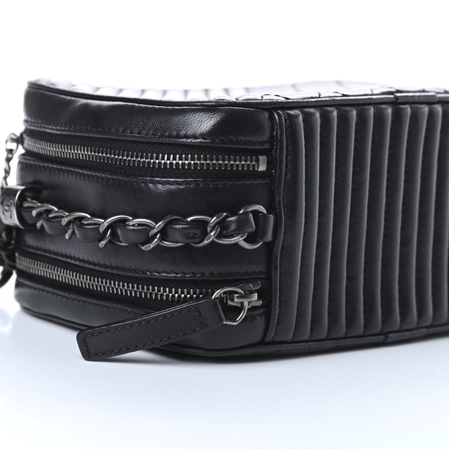 Lambskin Small Coco Boy Camera Case Black
