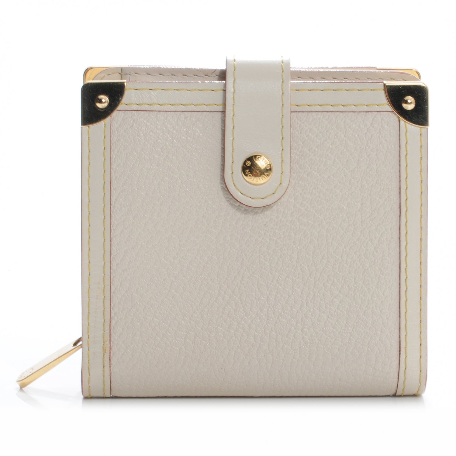 Louis Vuitton Suhali Compact Zipped Wallet White 1 of 7