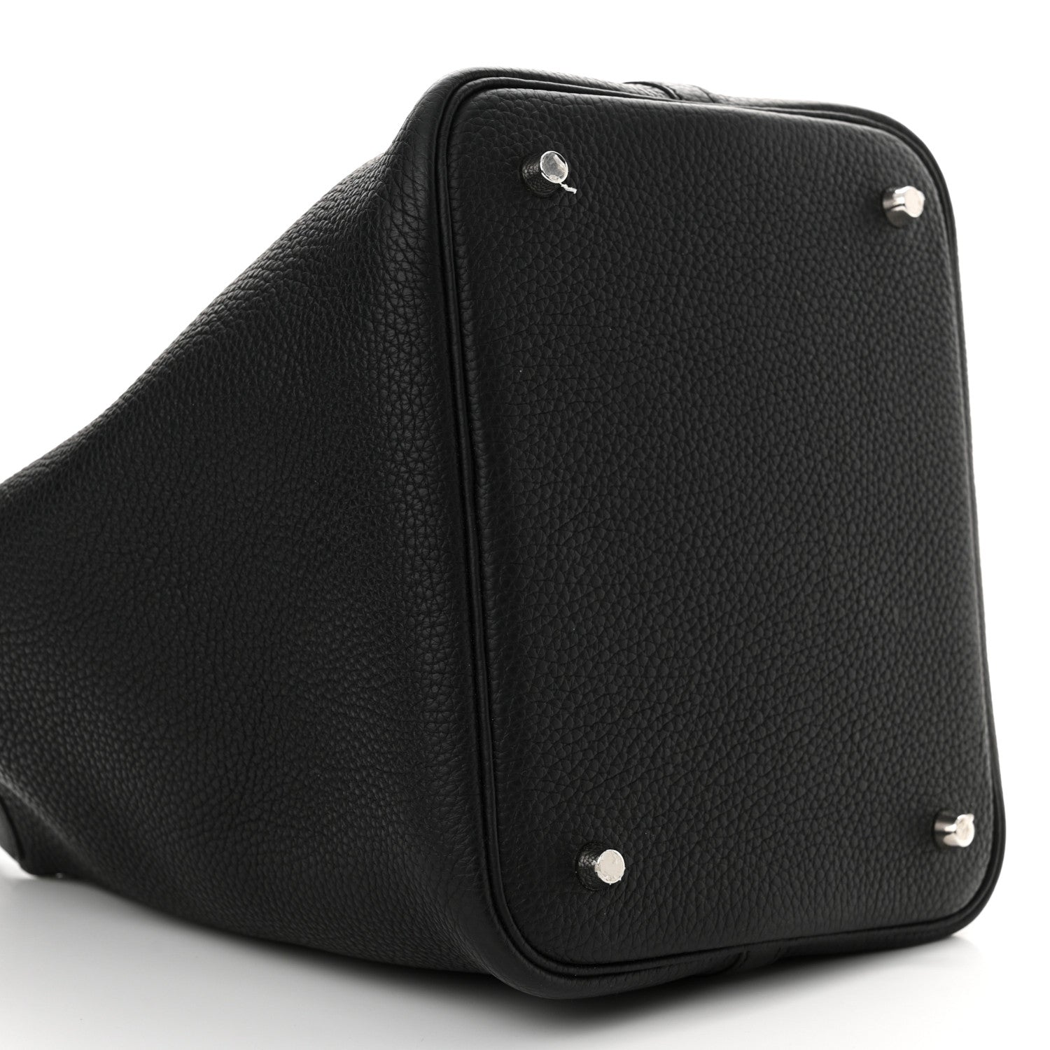 Hermes Taurillon Clemence Picotin Lock 22 MM Black 9 of 13