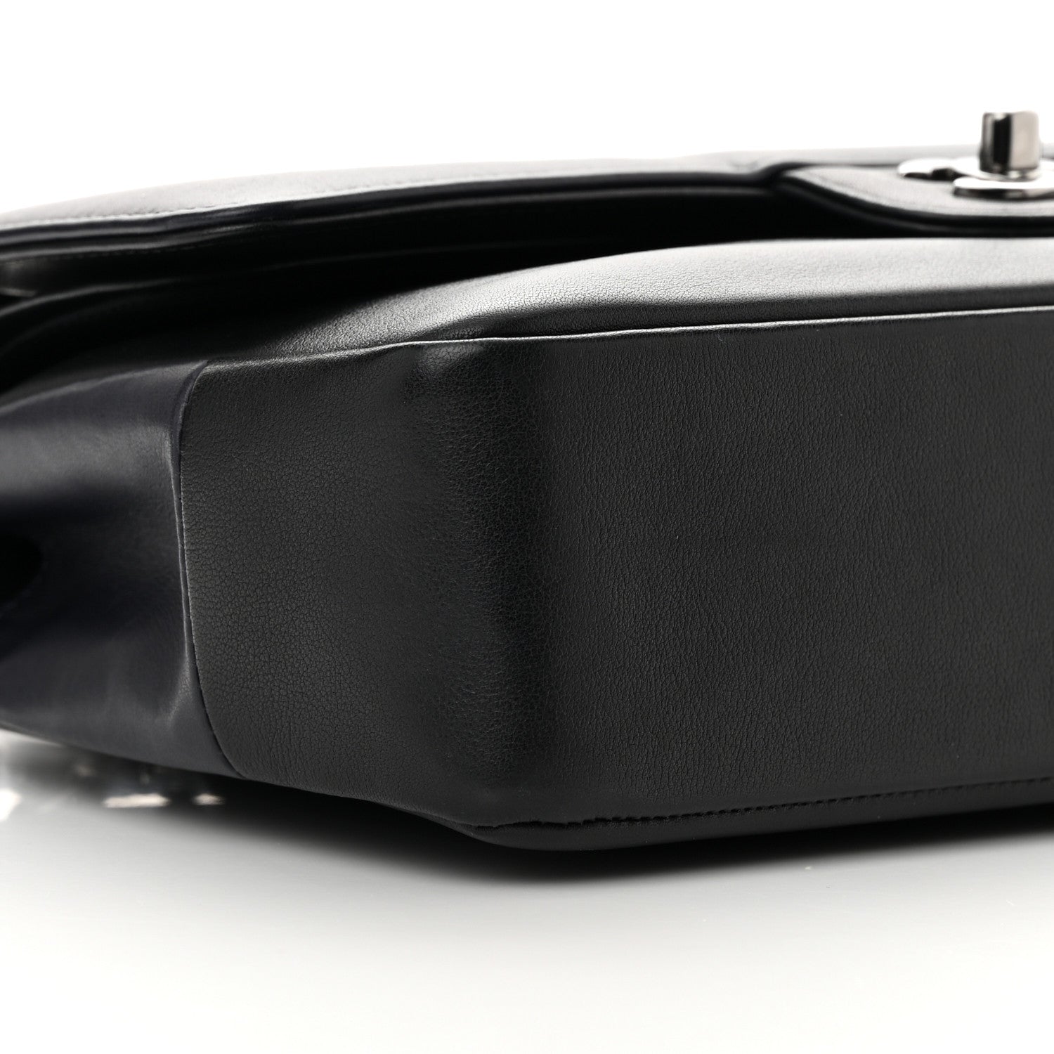 Chanel Calfskin Medium Classic Pure Double Flap Black 8 of 16