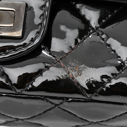 Chanel Patent Calfskin Quilted 2.55 Reissue Mini Flap So Black 12 of 12