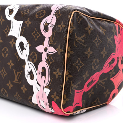 Louis Vuitton Monogram Bay Speedy 30 Rose Ballerine Poppy 9 of 9