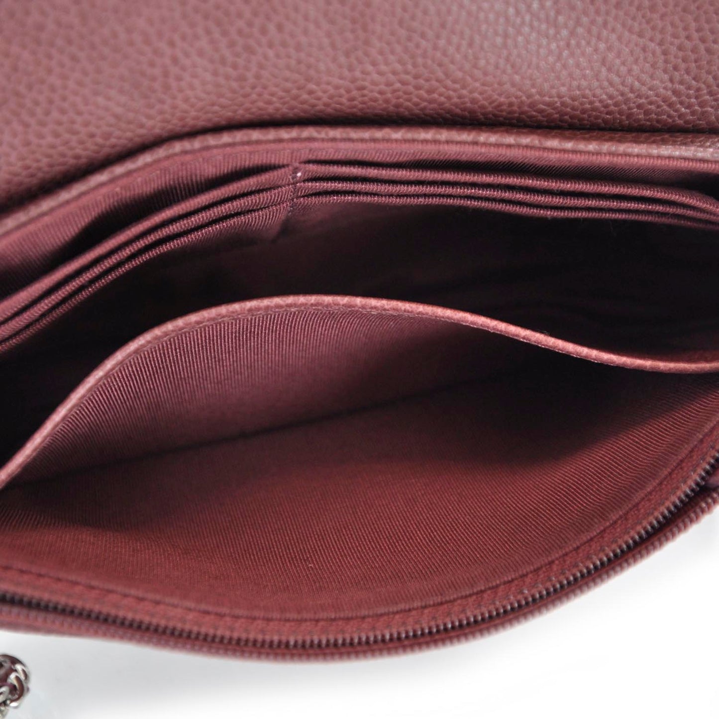 Caviar Half Moon Wallet On Chain WOC