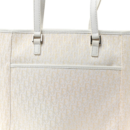 Christian Dior Monogram Tote White 8 of 12