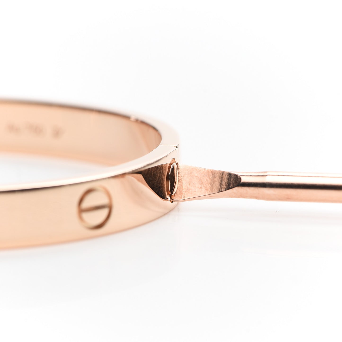 18K Pink Gold LOVE Bracelet 16