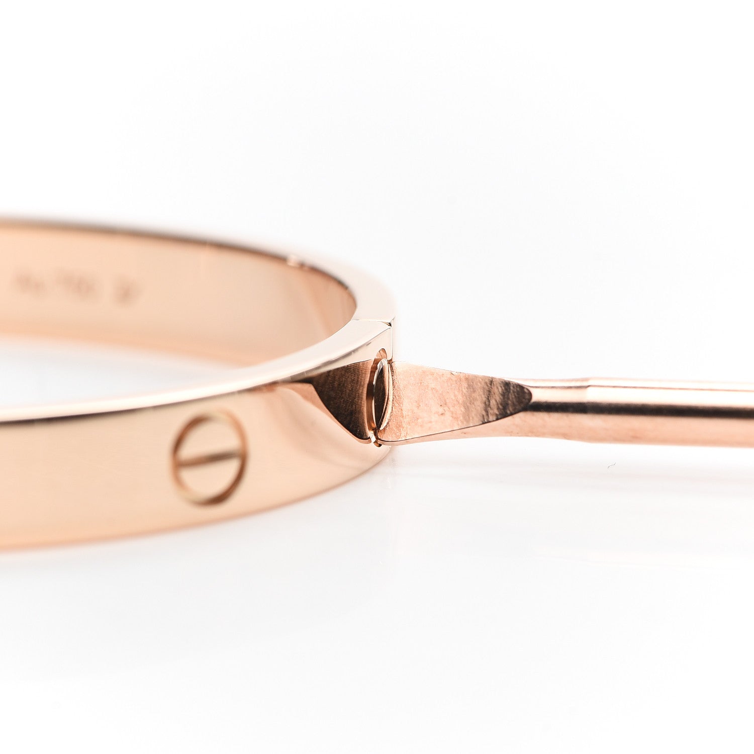 Cartier 18K Pink Gold LOVE Bracelet 16 6 of 7